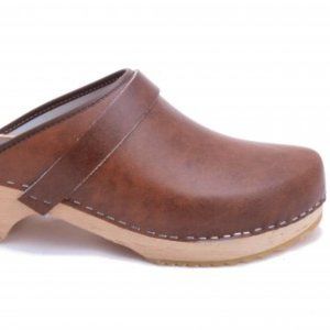 MOHEDA Alfred Antique Swedish Clogs size 39 BRAND NEW
